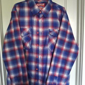 Dixxon Glory Mens Long Sleeve Flannel